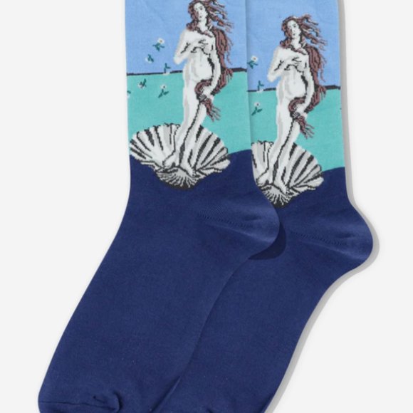 Hot Sox Botticelli Birth of Venus Socks (NWT) - Picture 4 of 4